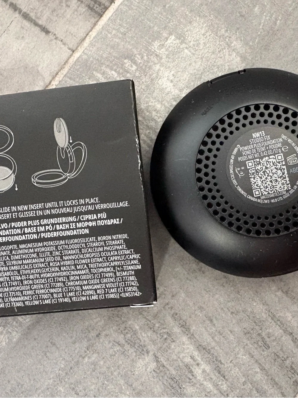 MAC Studio Fix Powder Plus Foundation shade NW13
